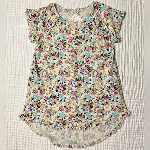 NWT Umgee floral dress with raw edges 2XL